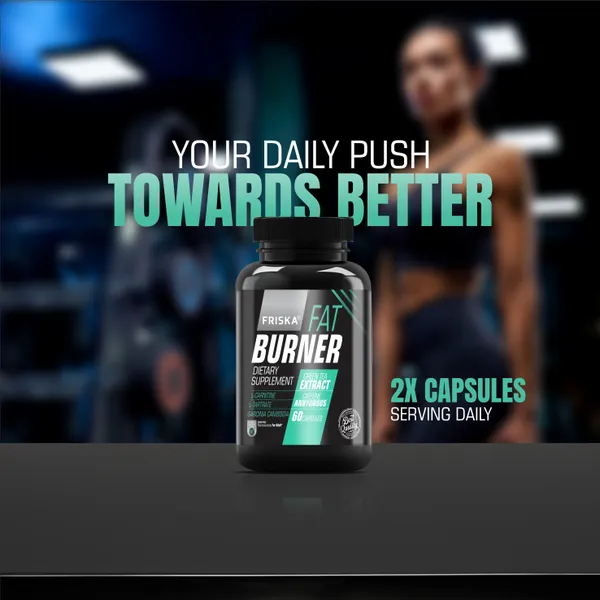 Friska_Nutrition_FAT_BURNER_L-Carnitine_L-Tartrate_Green_Tea_Extract_Caffeine_Vitamin_capsules_for_Weight_Loss_-_60Capsules