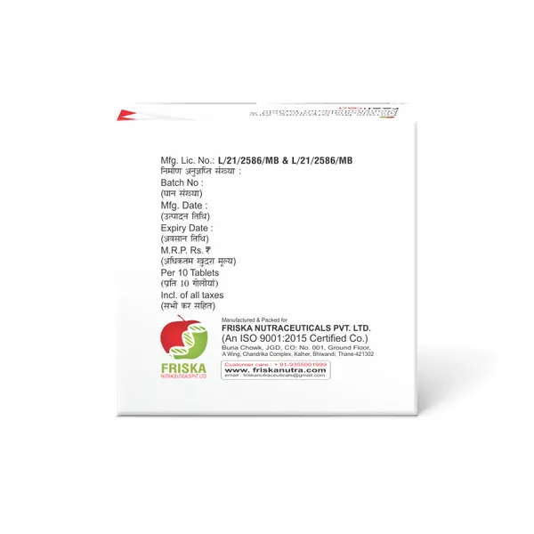 Friska_Feel-Iron_Ferrous_Bis-Glycinate,_Zinc_Bis-Glycinate,_Folic_Acid_&_Methylobalamin_Tablets_Pack_of_10_-_10X15_Tablets