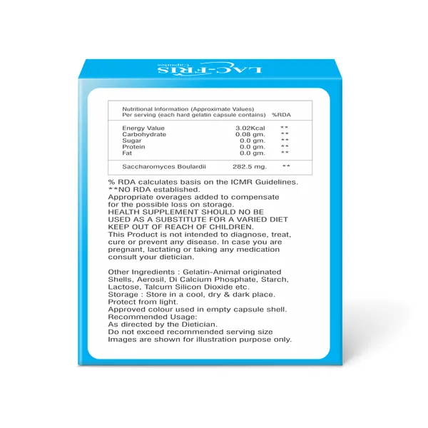 Friska_Lac-Fris_Saccharomyces_Boulardii_Capsules-_Pack_of_10-_10X1x10_-_100_Capsules