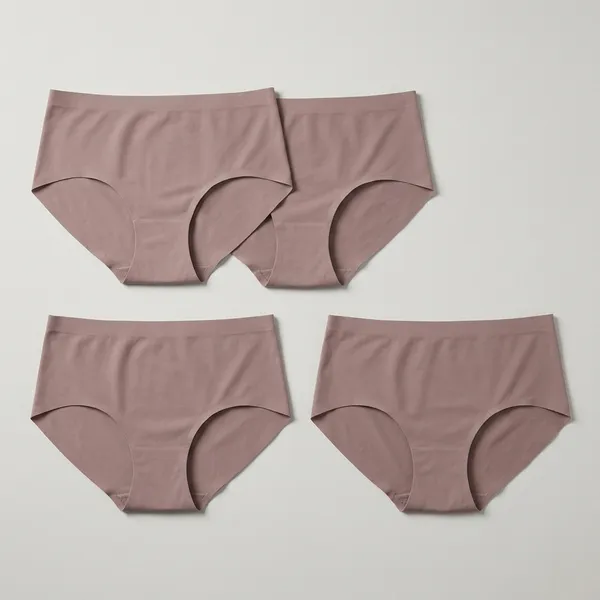 Nude_Beige_Nylon_High-Waist_Maternity_Brief_For_Women