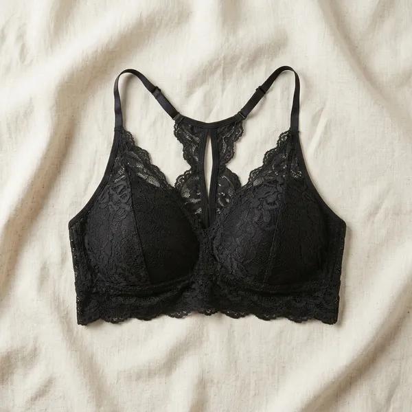 Black_Lace_Non-Wired_Bralette_For_Women