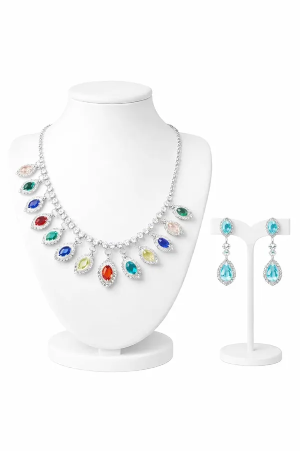 Multicolor_Alloy_Crystal_Marquise_Cut_Statement_Necklace_Set_For_Women