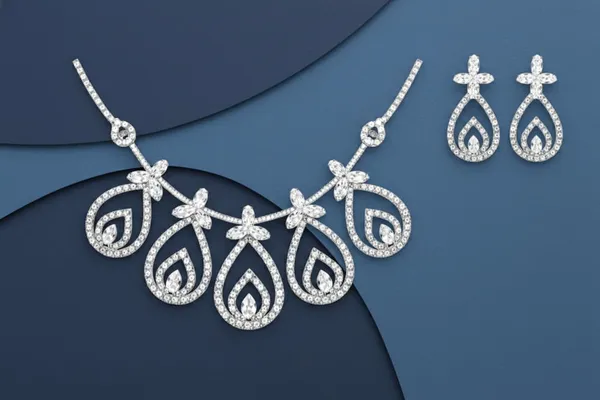 Zeeba_Jewels_Silver_Crystal_Teardrop_Statement_Necklace_Set_For_Women