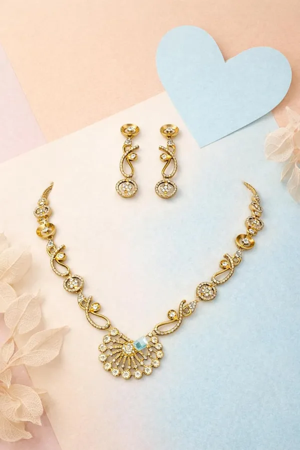 Gold_Crystal_Statement_Necklace_Set_For_Women