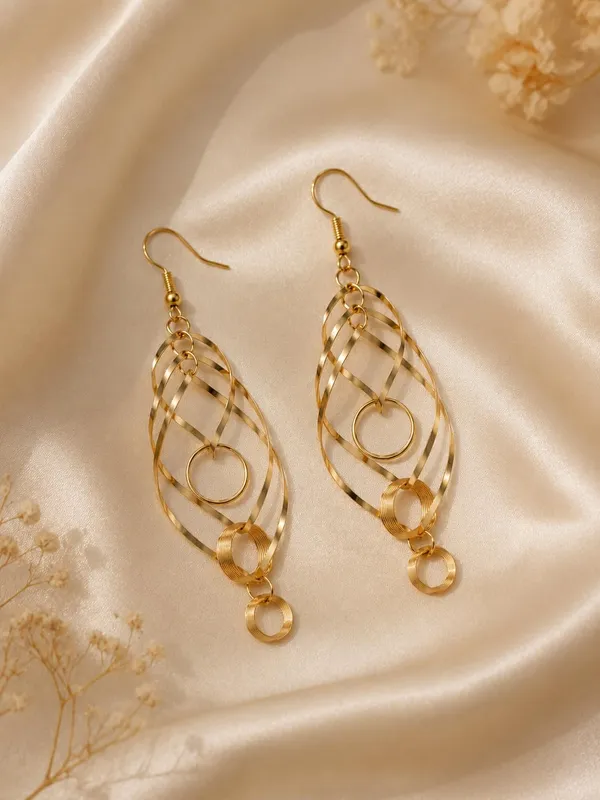 Gold_Alloy_Geometric_Long_Dangler_Fashion_Earrings_For_Women