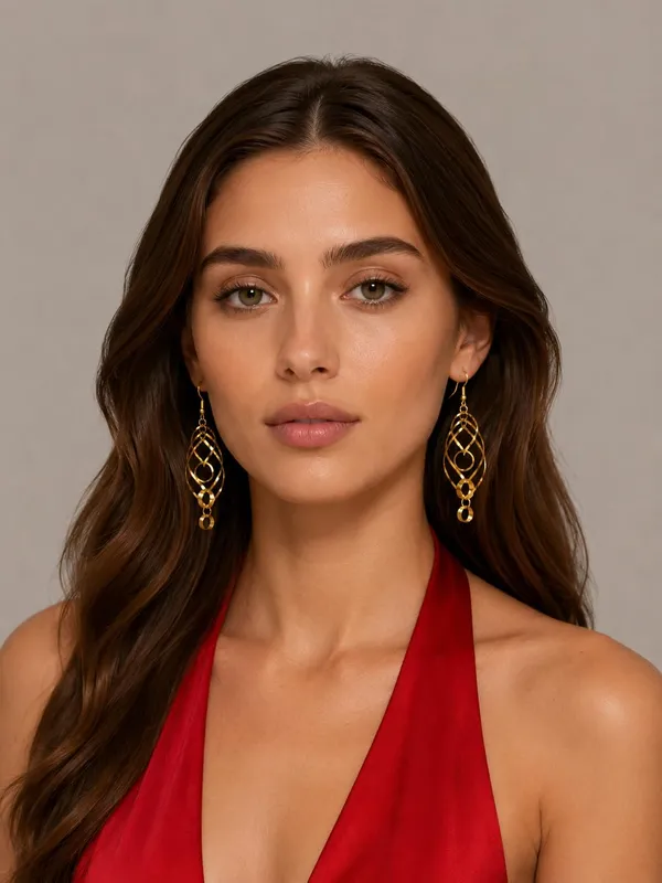 Gold_Alloy_Geometric_Long_Dangler_Fashion_Earrings_For_Women