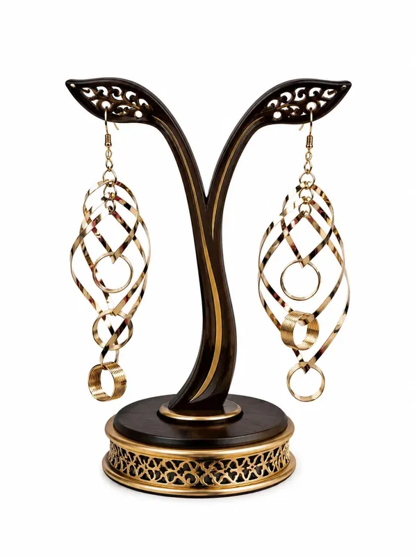 Gold_Alloy_Geometric_Long_Dangler_Fashion_Earrings_For_Women