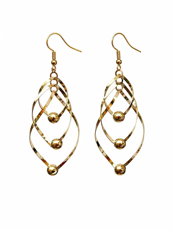 Gold_Alloy_Geometric_Long_Dangler_Fashion_Earrings_For_Women