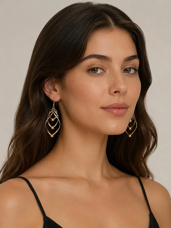 Gold_Alloy_Geometric_Long_Dangler_Fashion_Earrings_For_Women