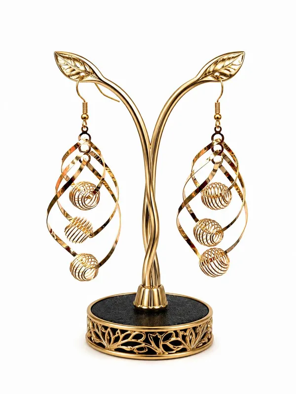 Zeeba_Jewels_Gold_Alloy_Geometric_Long_Dangler_Earrings_For_Women