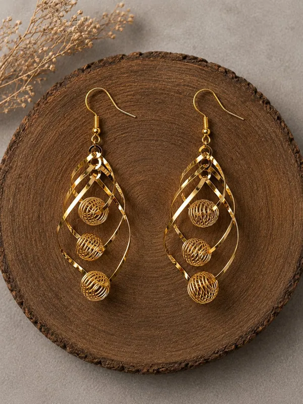 Zeeba_Jewels_Gold_Alloy_Geometric_Long_Dangler_Earrings_For_Women