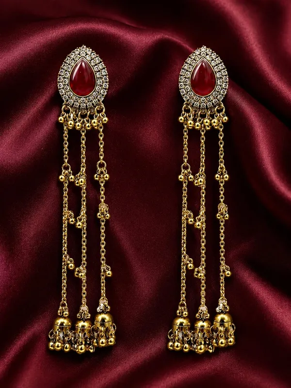 Gold_And_Ruby_Red_Gold_Plated_Alloy_Kashmiri_Long_Jhumki_Dangler_Earrings_For_Women