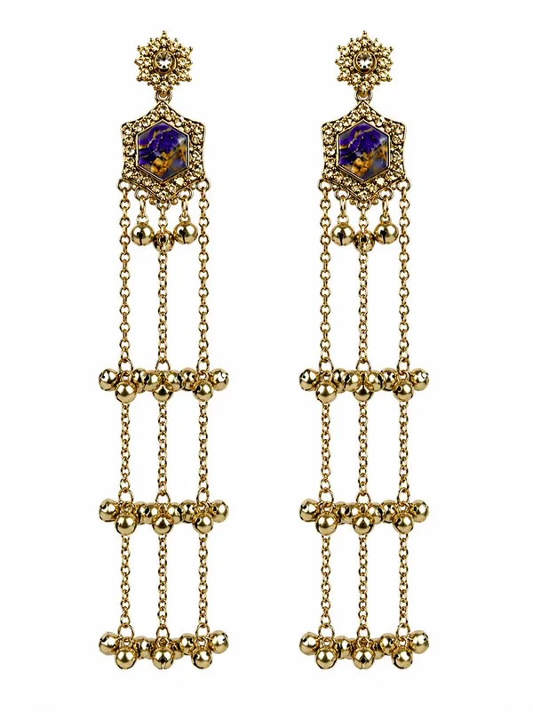 Royal_Purple_And_Gold_Alloy_Kashmiri_Ghungroo_Long_Dangler_Earrings_For_Women