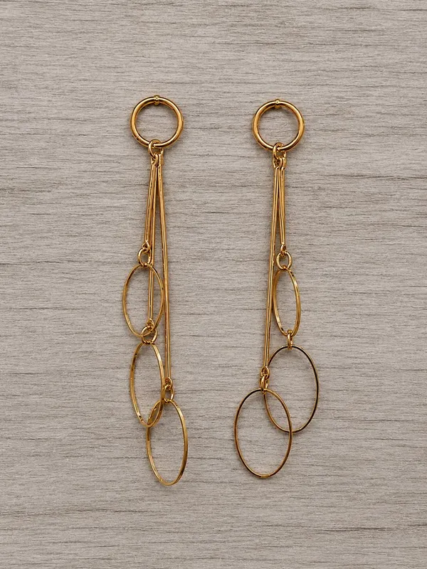 Gold_Alloy_Geometric_Oval_Shape_Drop_Earrings_For_Women