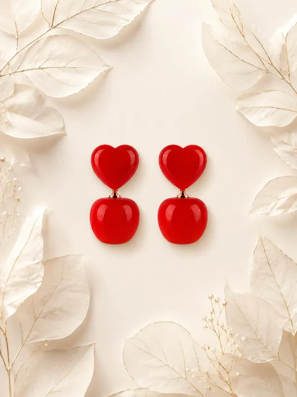 Zeeba_Jewels_Red_Enamel_Heart_Drop_Dangler_Earrings_For_Women