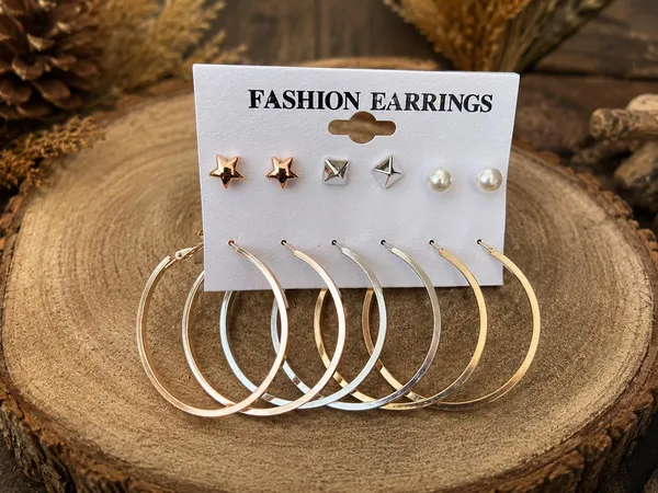 Rose_Gold_Alloy_Pearl_Crystal_6_Pair_Hoop_Stud_Earrings_Combo_For_Women