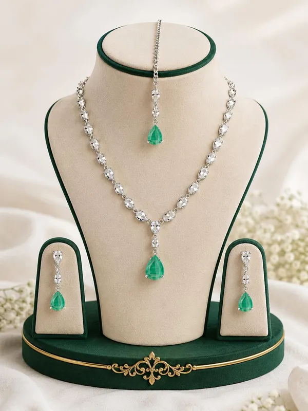 Zeeba_Jewels_Mint_Green_Rhodium_Crystal_Bridal_Jewellery_Set_For_Women