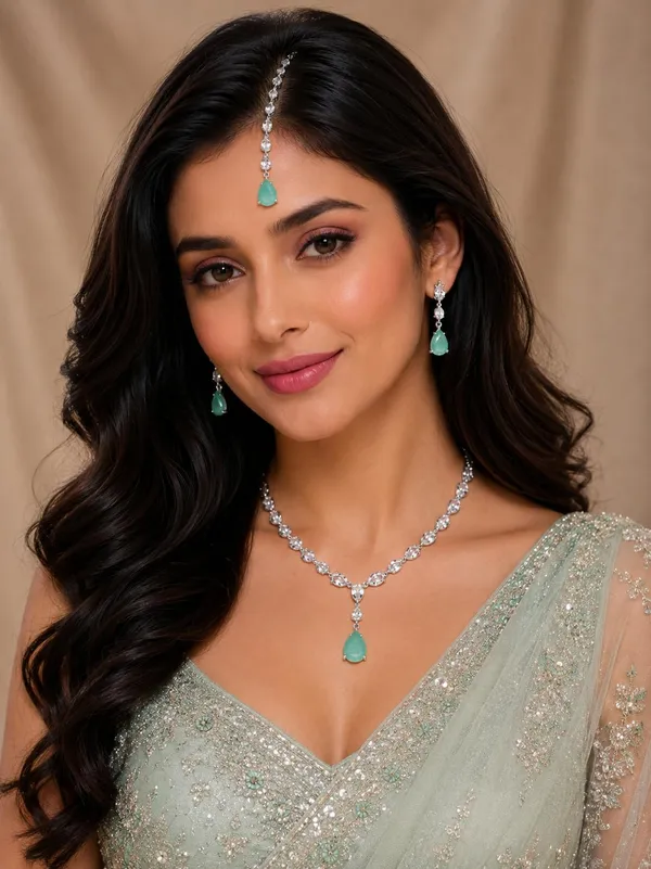 Zeeba_Jewels_Mint_Green_Rhodium_Crystal_Bridal_Jewellery_Set_For_Women