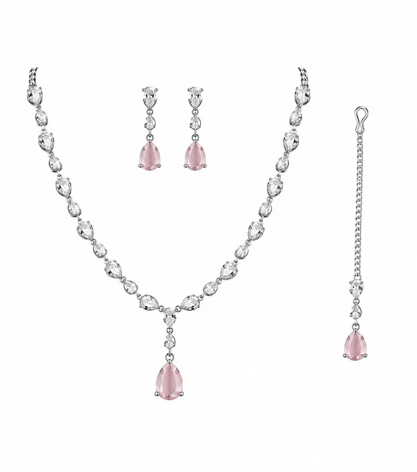 Zeeba_Jewels_Silver_Blush_Pink_Rhodium_Crystal_Bridal_Jewellery_Set_For_Women