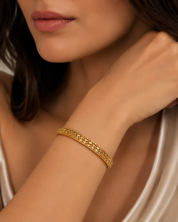Zeeba_Aurelia_Gold_Plated_Contemporary_Openwork_Bangle_Bracelet_for_Women