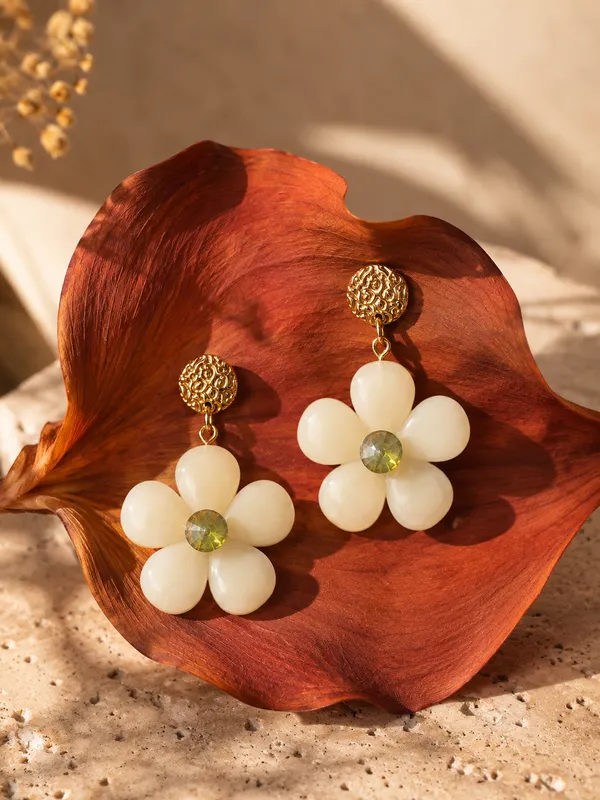 Zeeba_Jewels_Floral_Dangle_Earrings_for_Women_|_Statement_Flower_Drop_Earrings_with_Crystal_Accent_|_Lightweight_Designer_Fashion_Jewelry_for_Everyday_Elegance