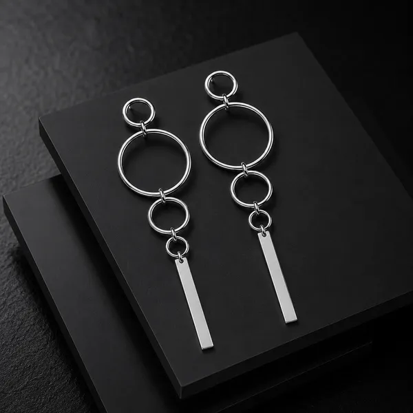 Zeeba_Jewels_Geometric_Link_Dangle_Earrings_for_Women_|_Contemporary_Long_Drop_Earrings_|_Minimalist_Statement_Fashion_Jewelry_for_Everyday_Elegance
