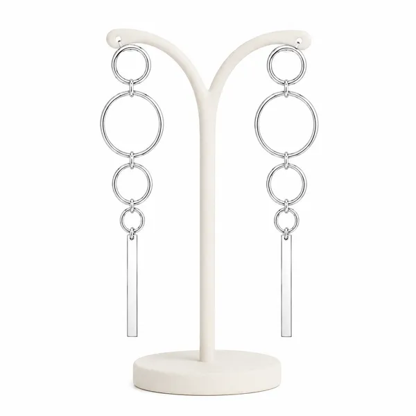 Zeeba_Jewels_Geometric_Link_Dangle_Earrings_for_Women_|_Contemporary_Long_Drop_Earrings_|_Minimalist_Statement_Fashion_Jewelry_for_Everyday_Elegance