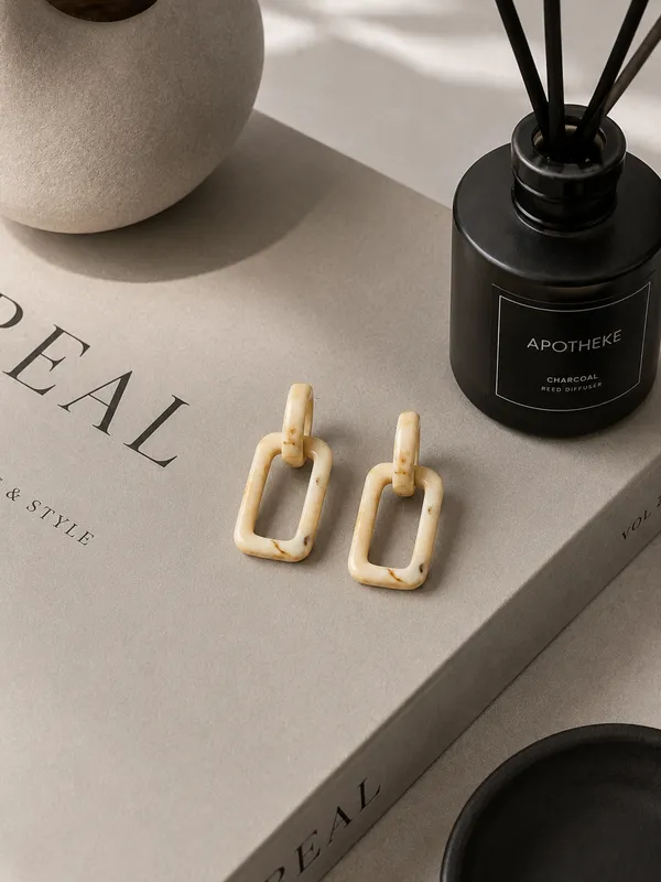 Zeeba_Jewels_Geometric_Link_Dangler_Earrings_for_Women_|_Contemporary_Statement_Drop_Earrings_|_Lightweight_Acrylic_Designer_Earrings_for_Everyday_Elegance