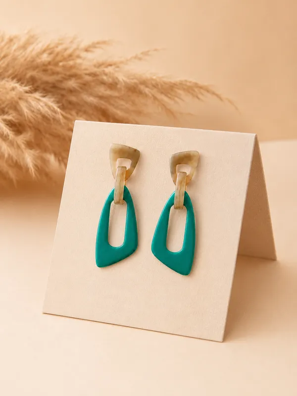 Zeeba_Jewels_Geometric_Statement_Dangler_Earrings_for_Women_|_Contemporary_Acrylic_Link_Earrings_|_Lightweight_Designer_Drop_Earrings_for_Everyday_Elegance