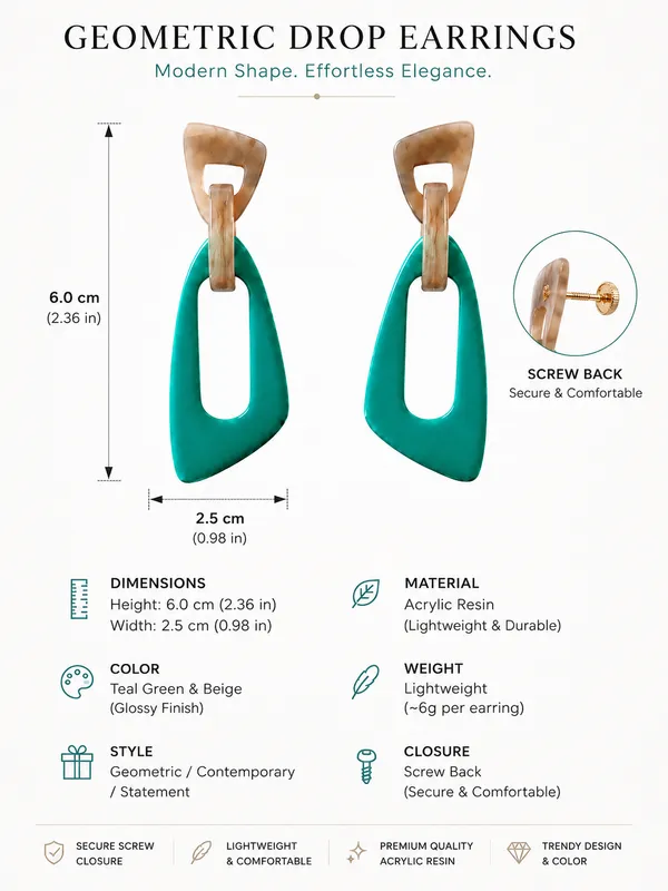 Zeeba_Jewels_Geometric_Statement_Dangler_Earrings_for_Women_|_Contemporary_Acrylic_Link_Earrings_|_Lightweight_Designer_Drop_Earrings_for_Everyday_Elegance