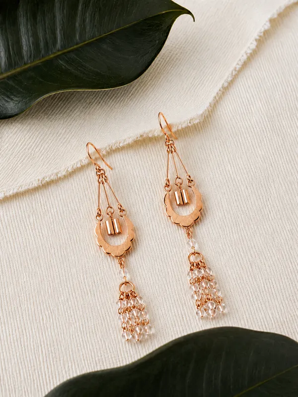 Zeeba_Jewels_Tassel_Dangle_Earrings_for_Women_|_Elegant_Beaded_Chandelier_Drop_Earrings_|_Designer_Statement_Fashion_Jewelry_for_Timeless_Elegance