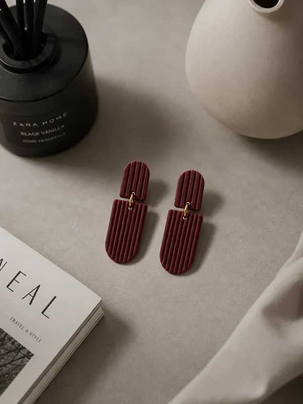 Zeeba_Jewels_Textured_Geometric_Dangler_Earrings_for_Women_|_Contemporary_Statement_Drop_Earrings_|_Lightweight_Designer_Fashion_Jewelry_for_Everyday_Elegance