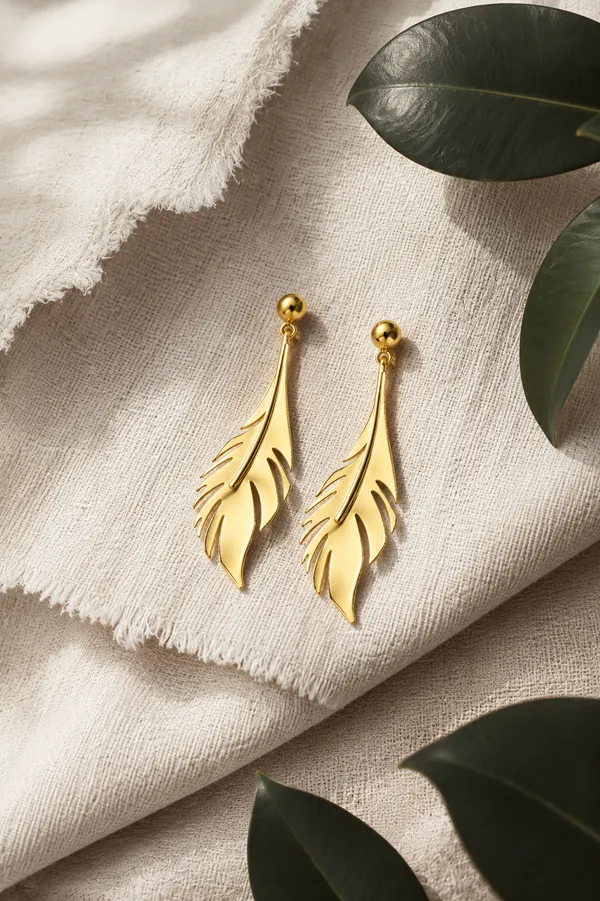 Zeeba_Jewels_Tropical_Leaf_Dangle_Earrings_for_Women_|_Nature_Inspired_Statement_Drop_Earrings_|_Contemporary_Designer_Fashion_Jewelry_for_Elegant_Styling
