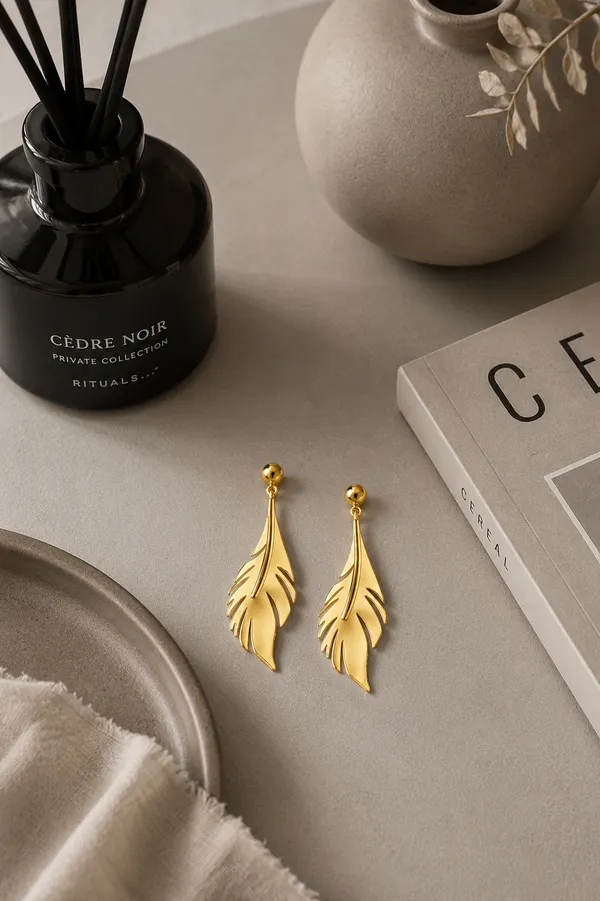 Zeeba_Jewels_Tropical_Leaf_Dangle_Earrings_for_Women_|_Nature_Inspired_Statement_Drop_Earrings_|_Contemporary_Designer_Fashion_Jewelry_for_Elegant_Styling