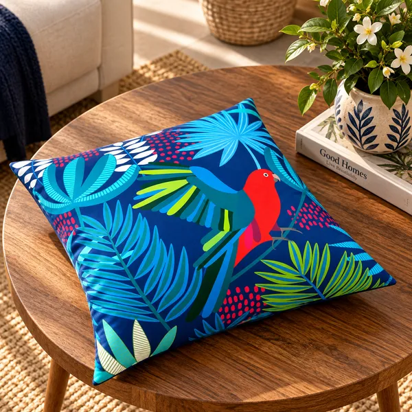 Tropical_Parrot_Paradise_Cushion_Cover_Size_40x40_Cms
