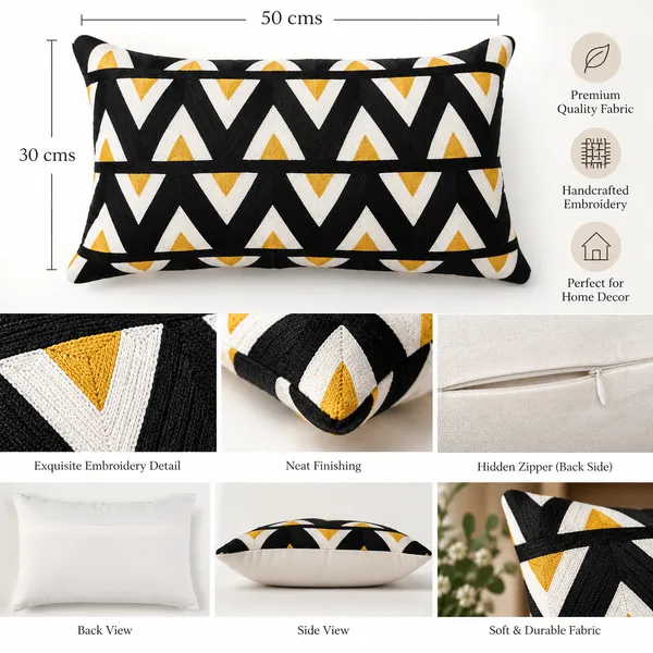 Embroidered_Chevron_Pattern_Cushion_Cover_30x50_Cms