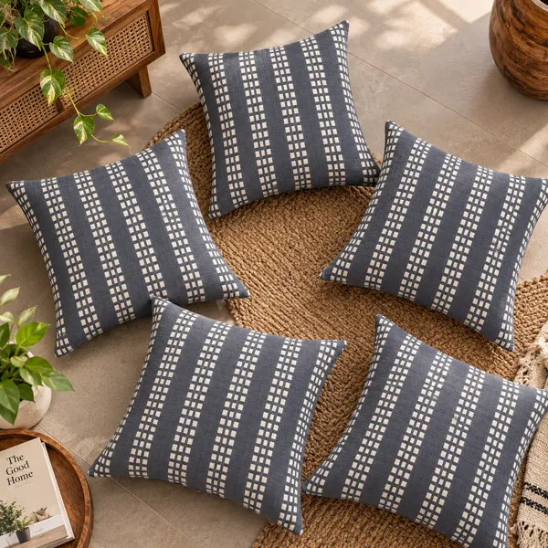 Geometrical_Bagru_Handblock_Printed_Cushion_Cover_45x45_Cms