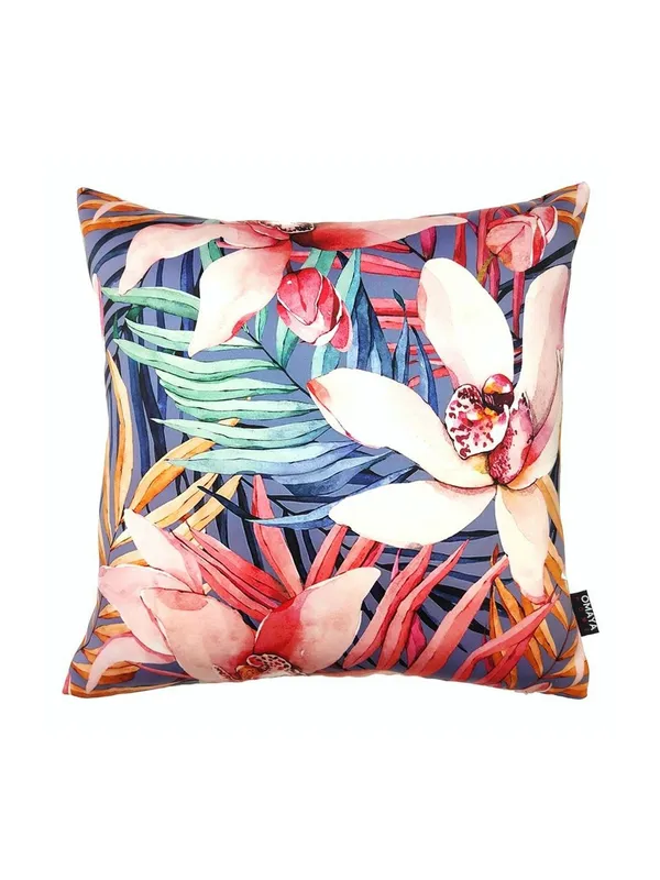 Tropical_Orchid_Bloom_Cushion_Cover_Size_40x40_Cms