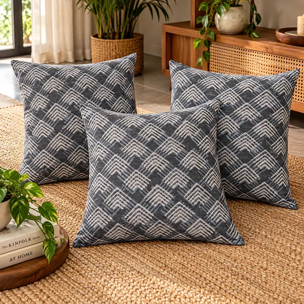 Geometrical_Bagru_Handblock_Printed_Cushion_Cover_50x50_Cms
