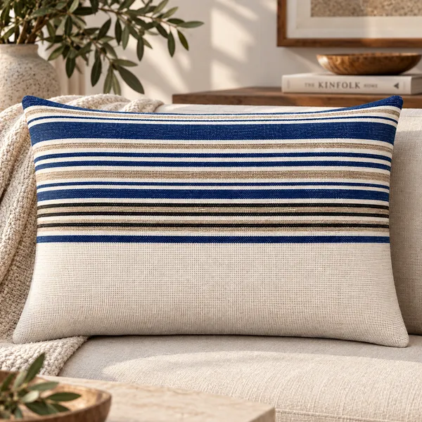 Handloom_Woven_Blue_Striped_Cushion_Cover_30x50_Cms
