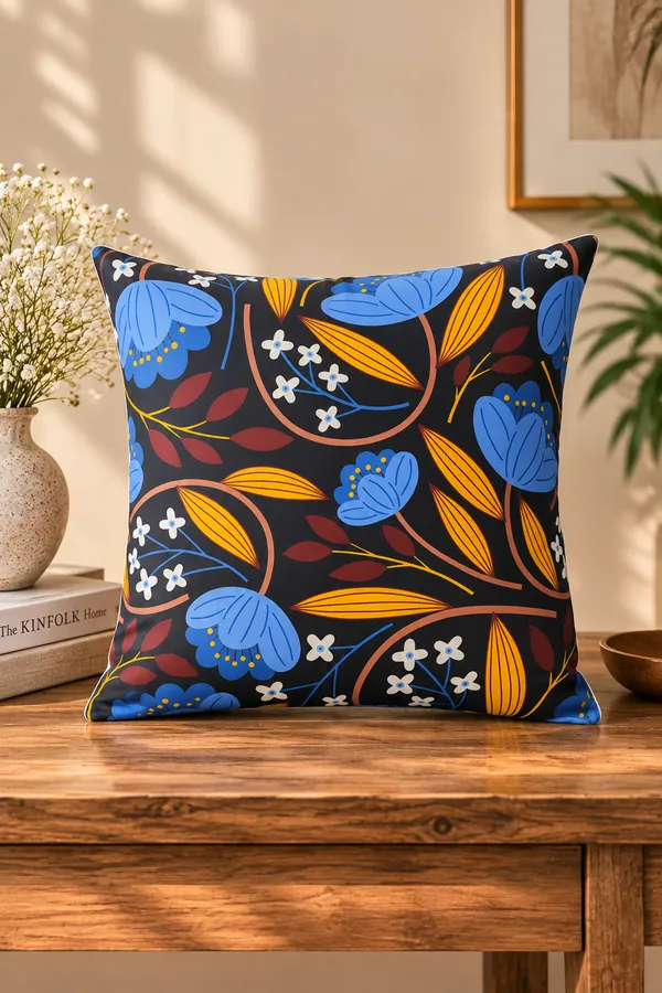 Midnight_Meadow_Cushion_Cover_Size_40x40_Cms