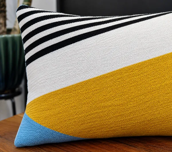 Geo_Diagonal_Stripes_Embroidered_Cushion_Cover_30x50_Cms