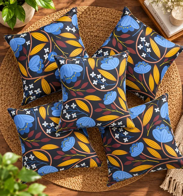 Midnight_Meadow_Cushion_Cover_Size_40x40_Cms