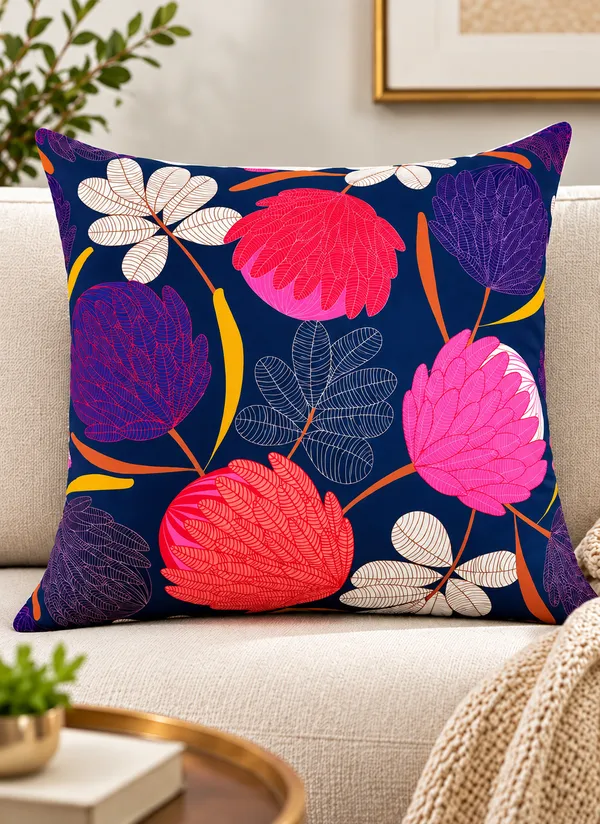 Midnight_Tropical_Foliage_Cushion_Cover_Size_40x40_Cms