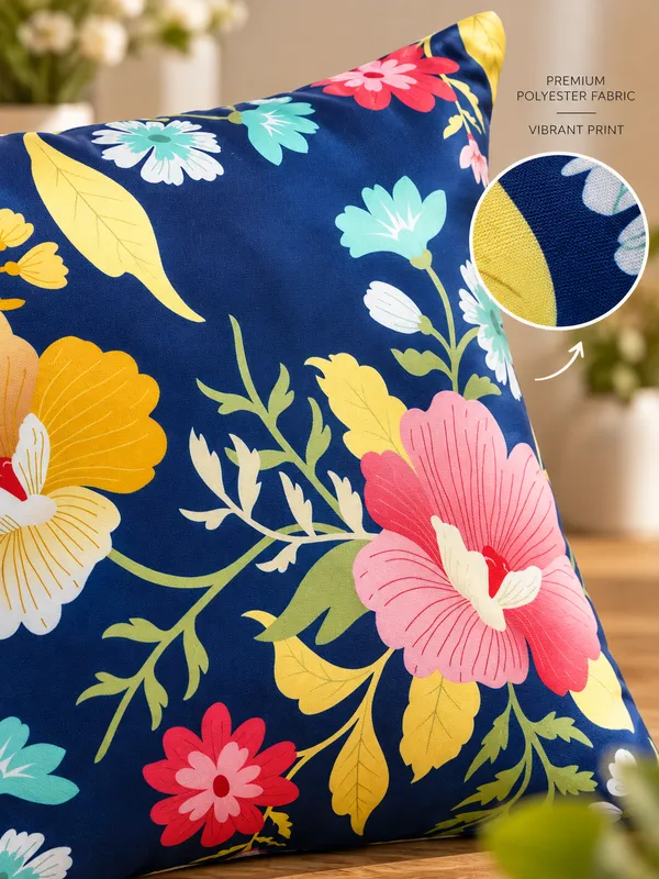 Azure_Blossom_Garden_Cushion_Cover_Size_40x40_Cms