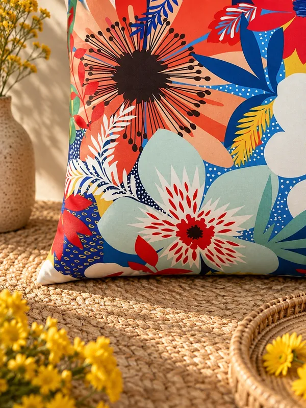 Tropical_Bloomscape_Printed__Cushion_Cover_Size_40x40_Cms