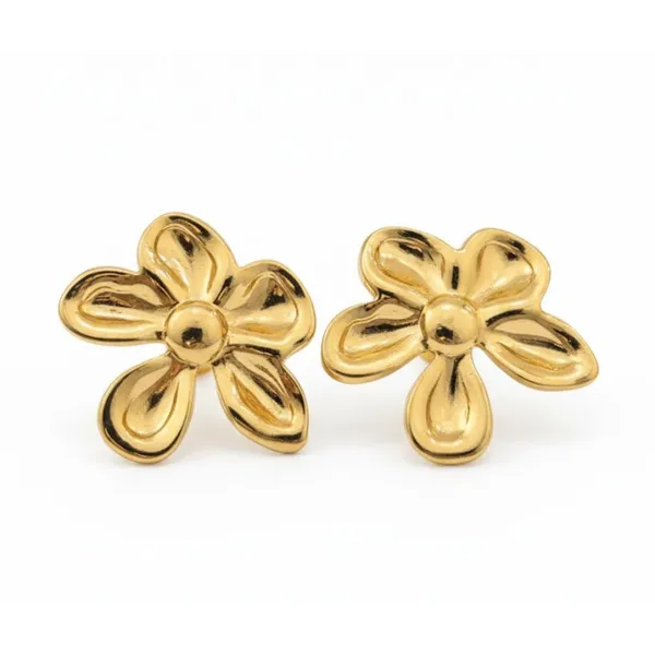 Gold_Stainless_Steel_Five-Petal_Flower_Stud_Earrings_For_Women_(ERSS-19)