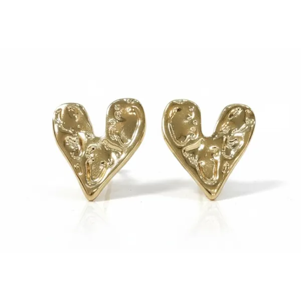 Gold_Stainless_Steel_Textured_Heart_Stud_Earrings_For_Women_(ERSS-12)