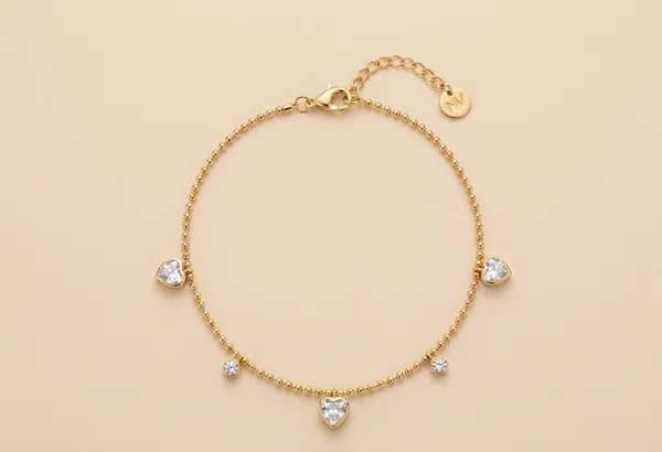 Gold_Plated_Crystal_Heart_Charm_Anklet_For_Women_(ANSS-03)
