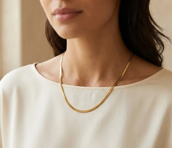 Gold_Stainless_Steel_Snake_Chain_Necklace_For_Women_(PNSS-49)